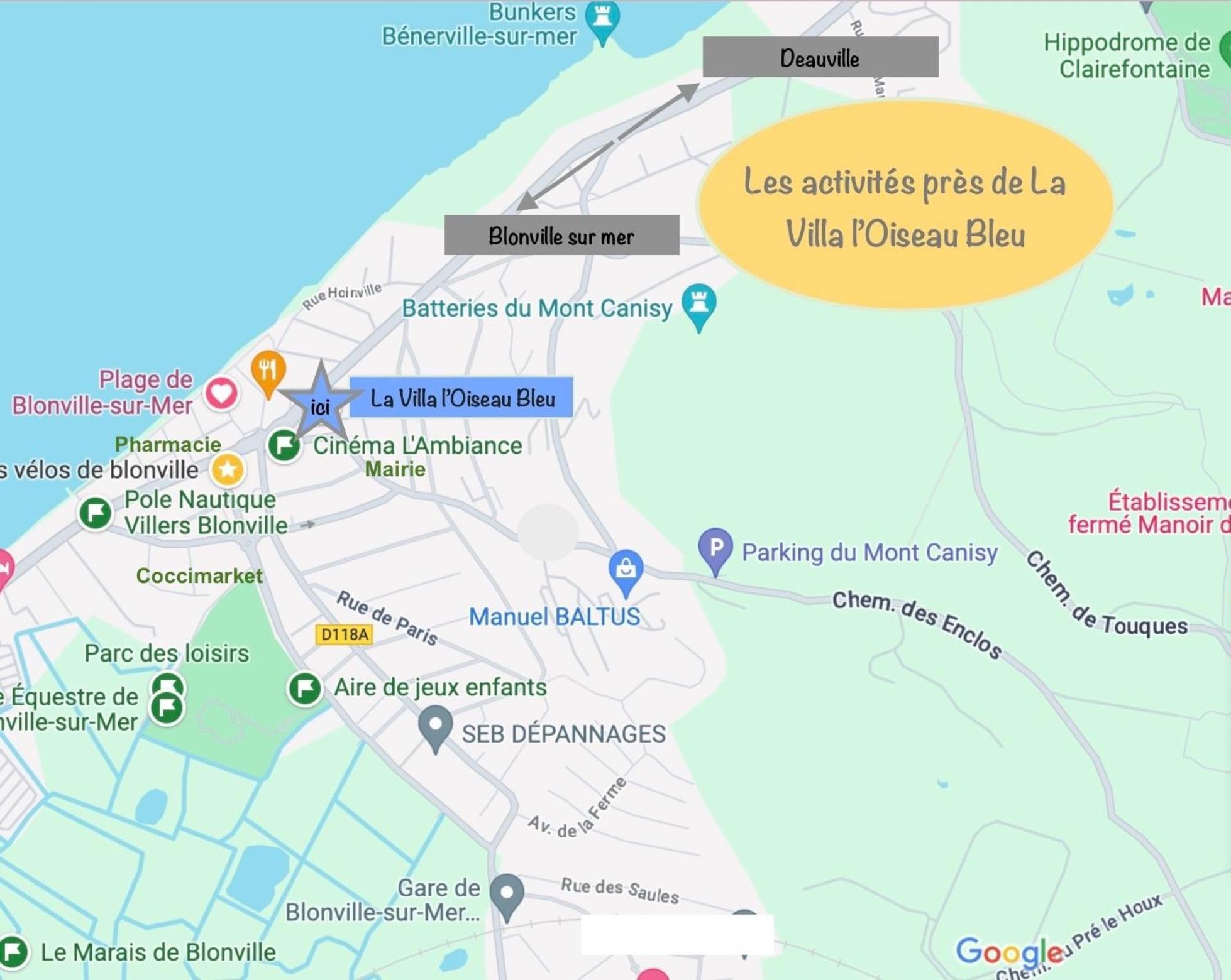 La Villa L'Oiseau Bleu Proche De La Plage Et De Deauville !!! Awards 2025 Blonville-sur-Mer Kültér fotó