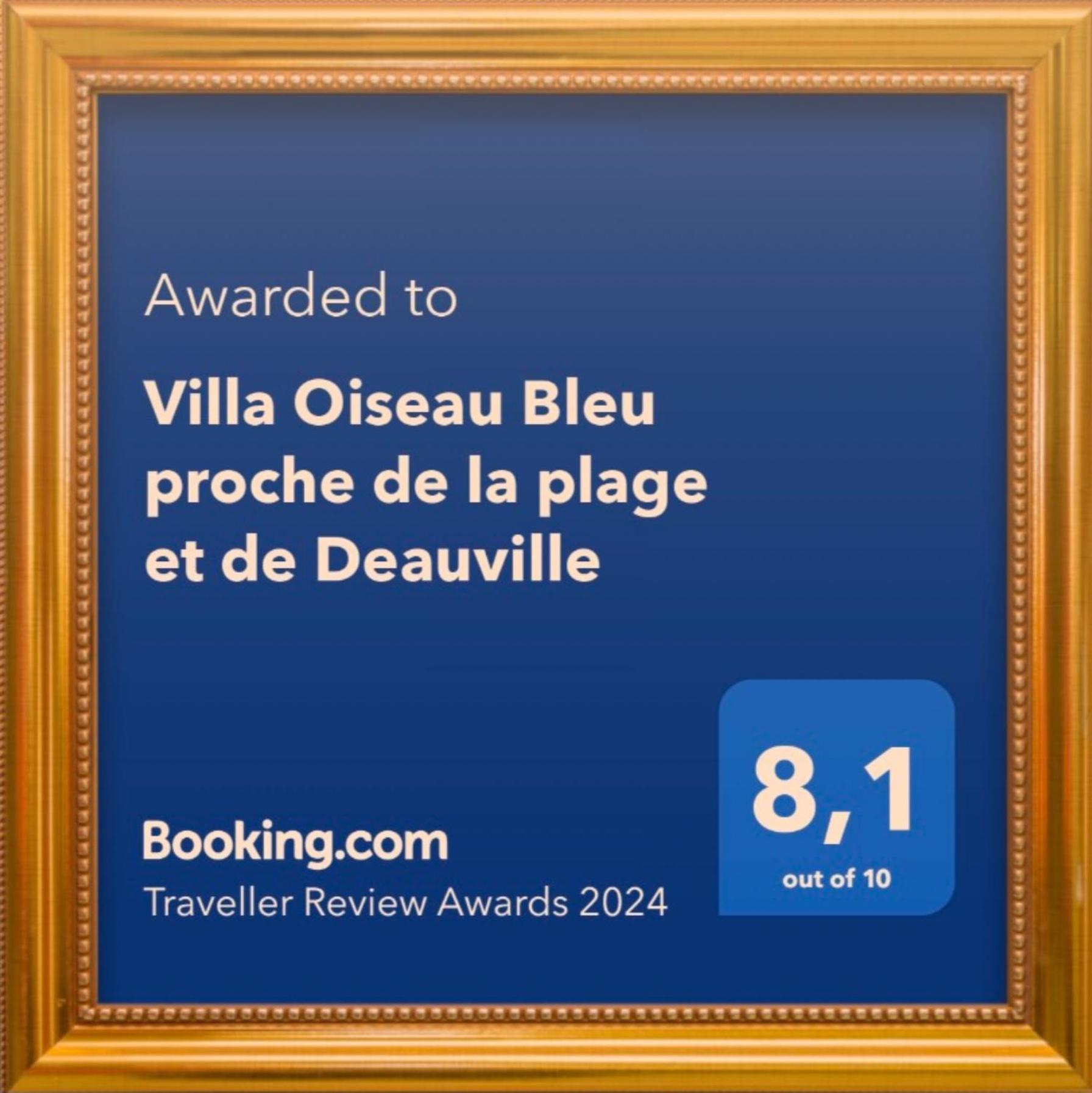 La Villa L'Oiseau Bleu Proche De La Plage Et De Deauville !!! Awards 2025 Blonville-sur-Mer Kültér fotó